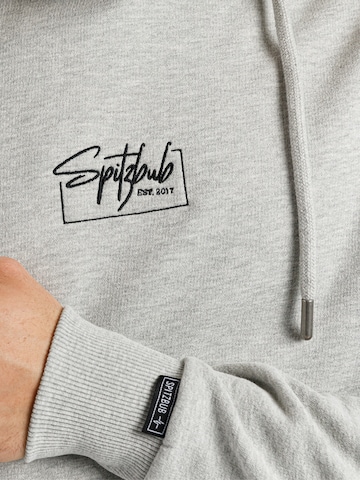 SPITZBUB Sweatshirt ' Jasper ' in Grey