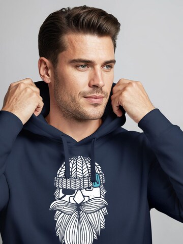 Neverless Sweatshirt 'Sailor Captain' in Blue