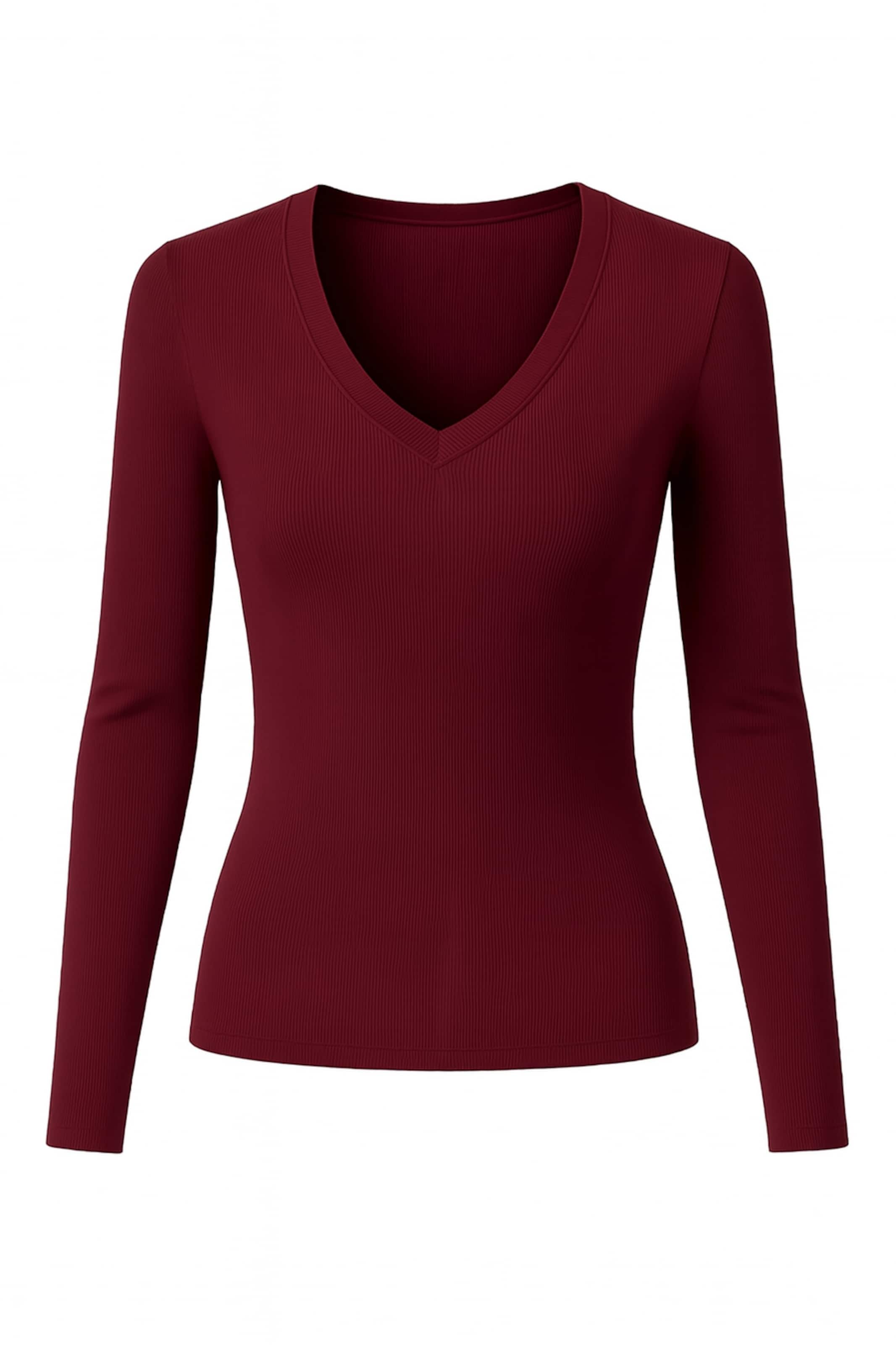 WOMAN VISION Bluse in Rot: Vorderseite