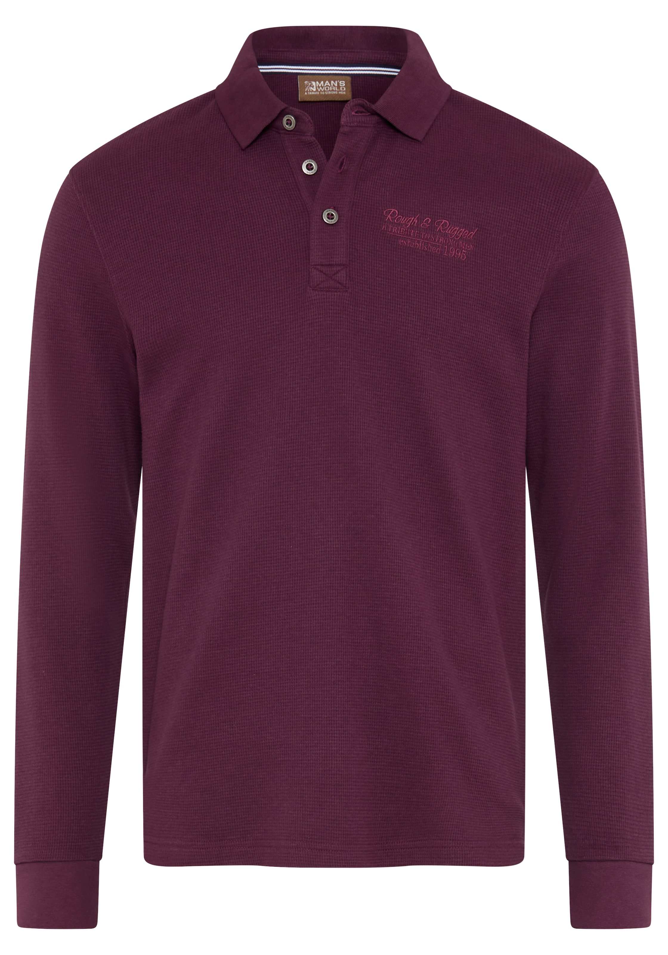 Man's World Shirt in Purple: front