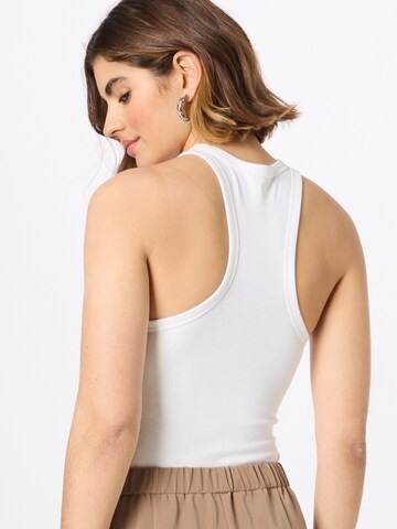 Abercrombie & Fitch Κορμάκι-μπλουζάκι σε λευκό