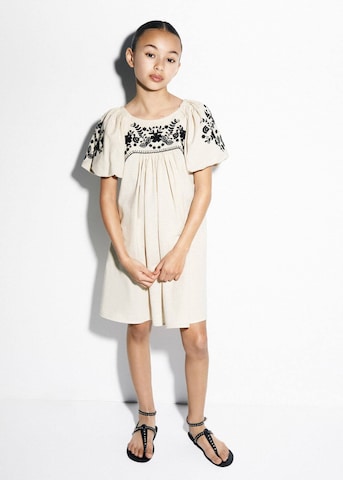 Rochie 'Sorbete' de la MANGO KIDS pe bej