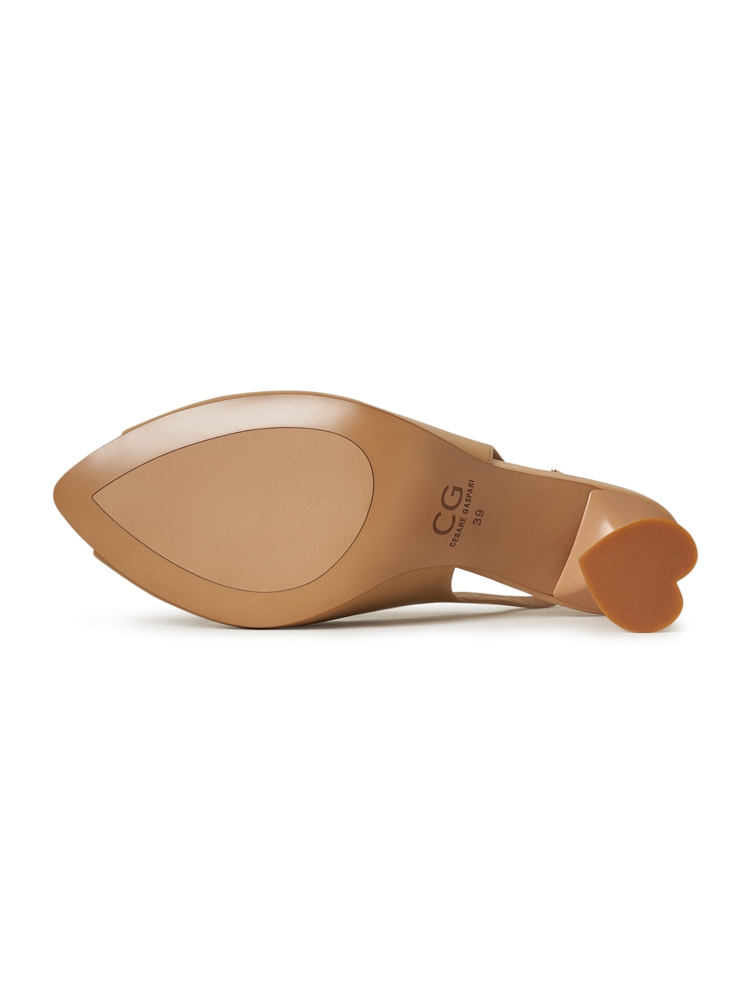 CESARE GASPARI Sandale in Beige