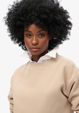 Sweat-shirt 'Essential' Superdry en beige