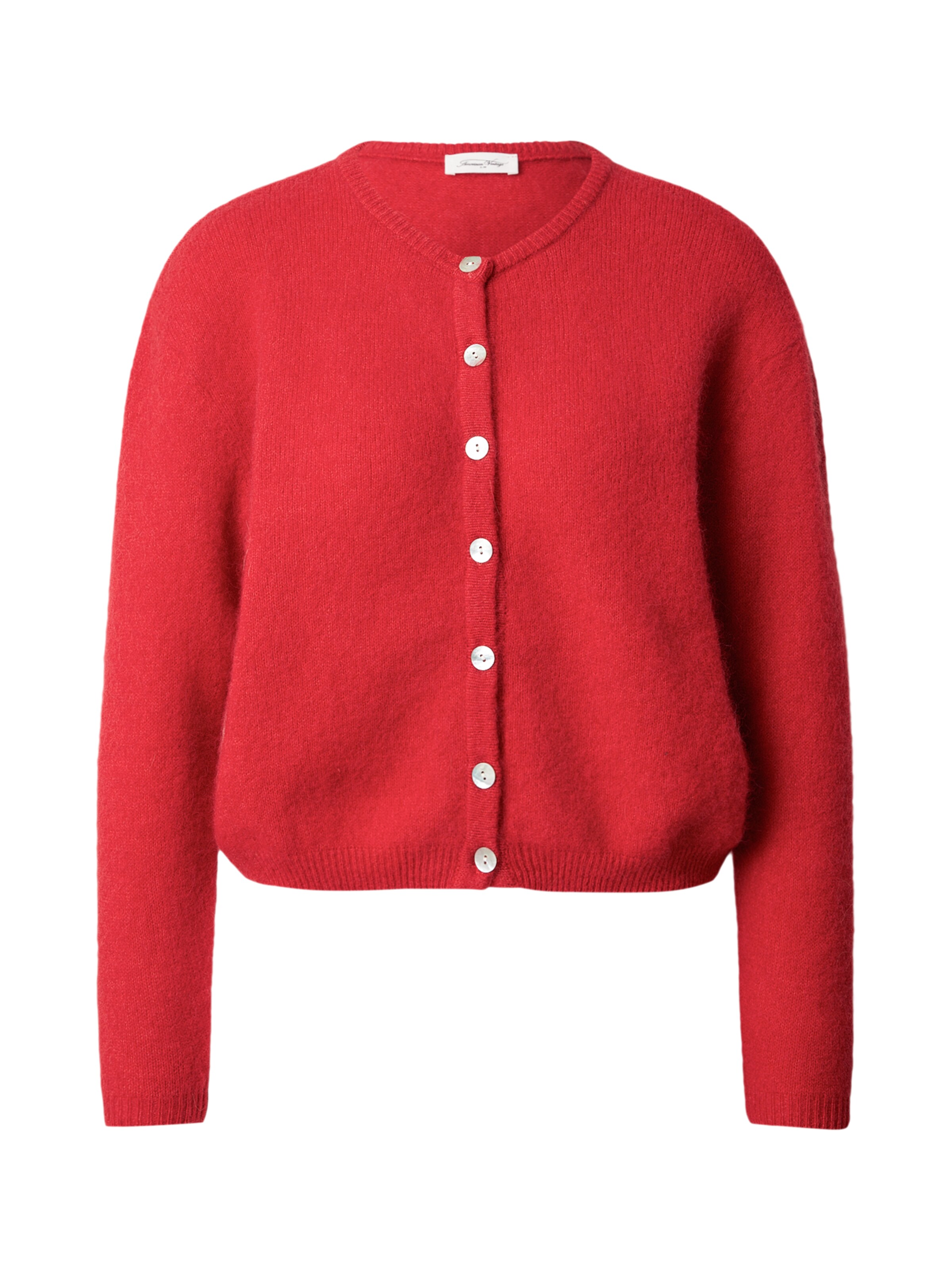 AMERICAN VINTAGE Cardigan 'VITOW' i rød: forside