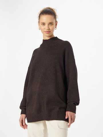 WEEKDAY Sweater 'Unni' in Brown: front