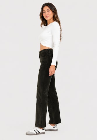 Regular Pantalon Elara en vert