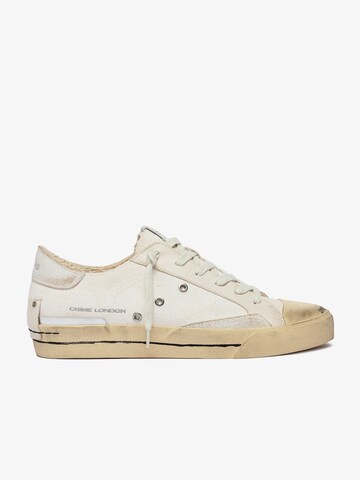 Crime London Sneakers in Weiß: Vorderseite