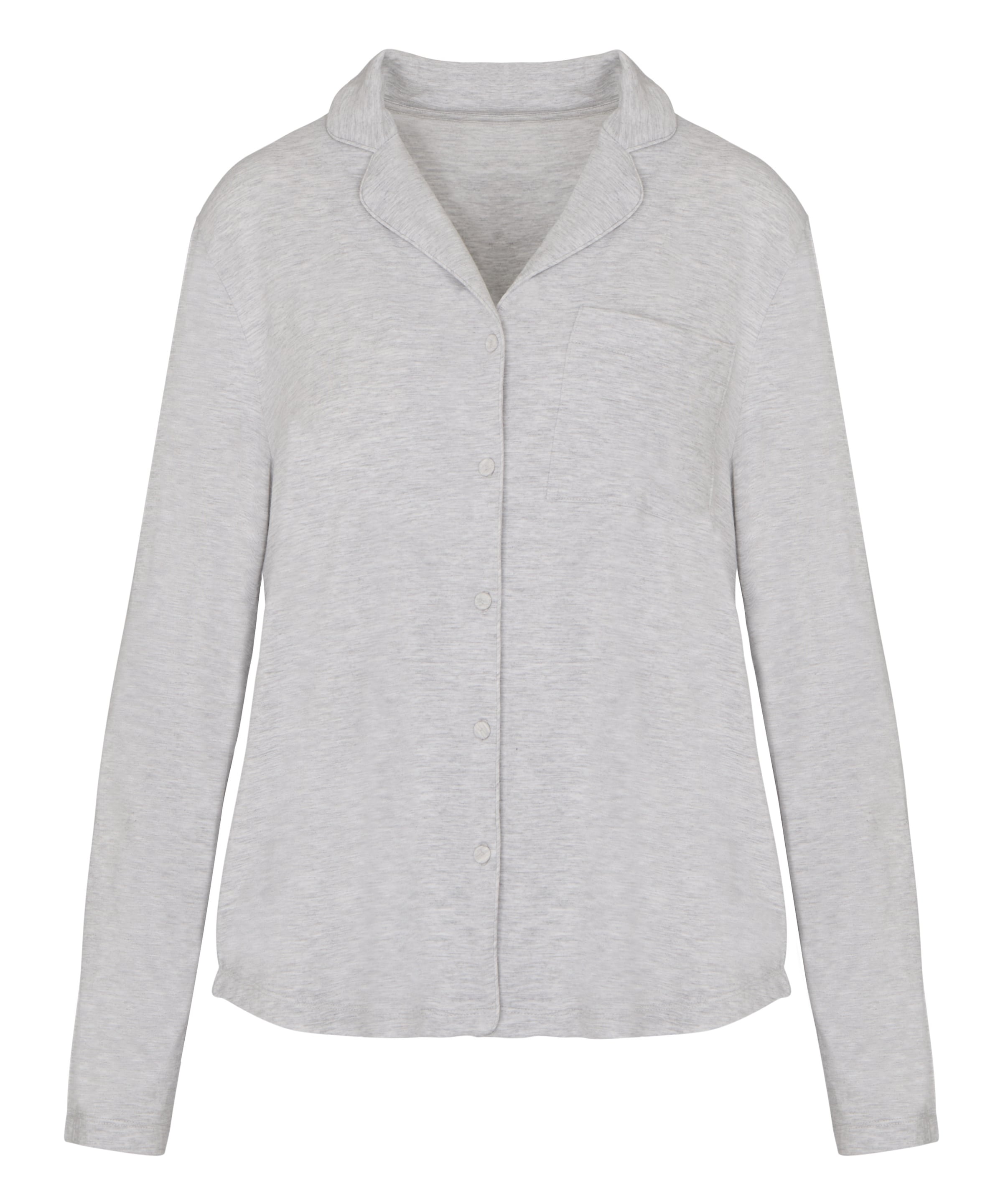 Hunkemöller Schlafshirt in Grau: Vorderseite