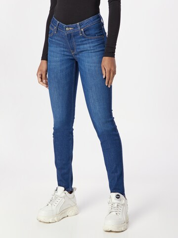 Lee Skinny Jeans 'Scarlett' in Blauw: voorkant