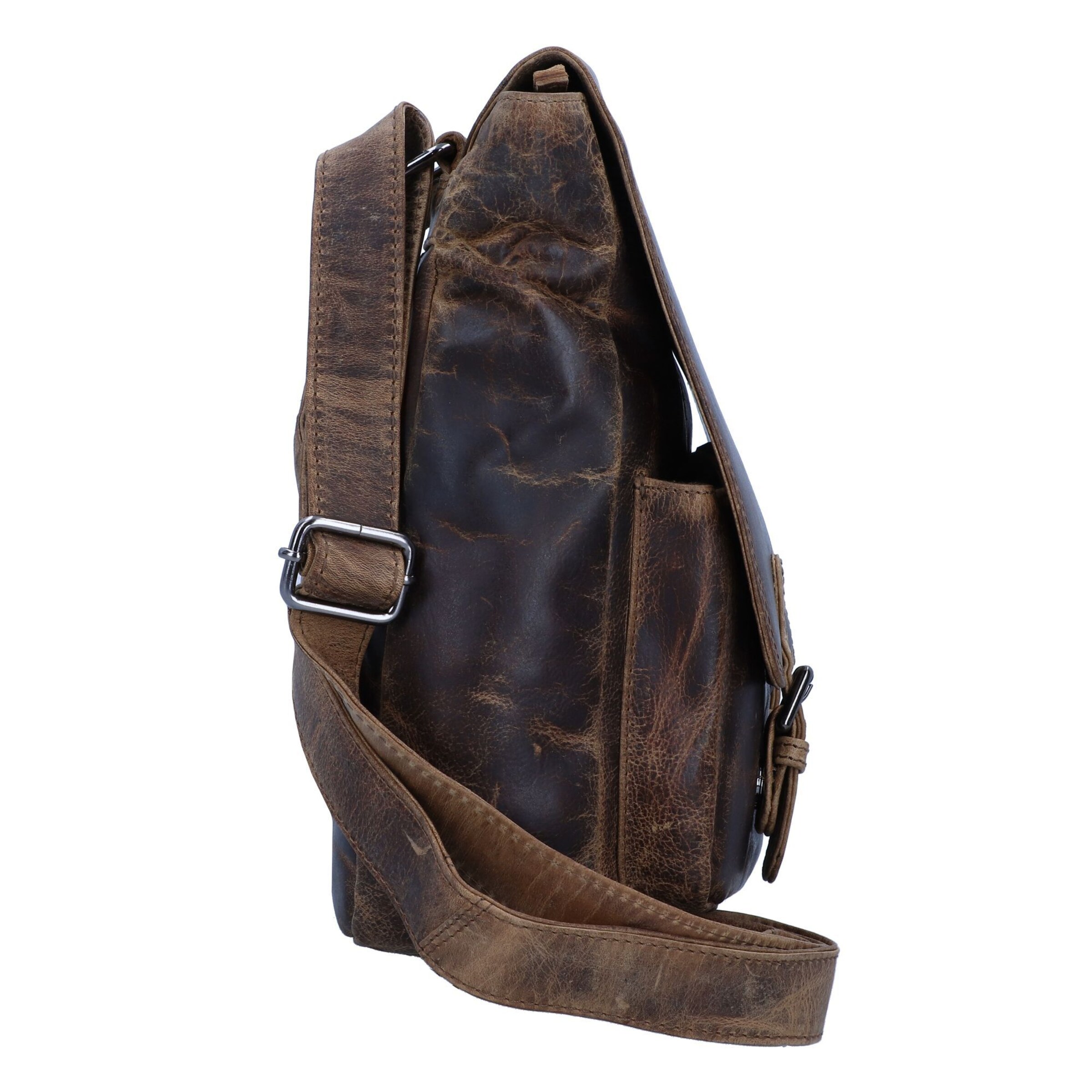 Greenland Nature Shoulder bag 'Montana' in Brown