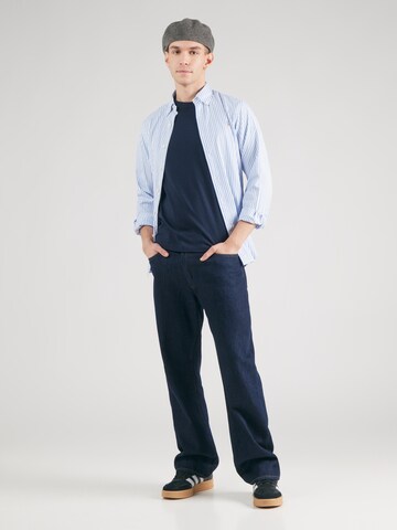 T-Shirt GUESS JEANS en bleu