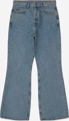 Dr. Denim Jeans 'Rift Wide Bootcut' in Blauw: voorkant