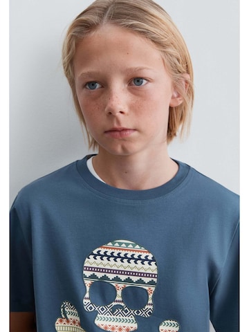 T-Shirt ' ' Scalpers en bleu : devant