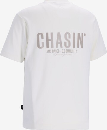 T-Shirt ' Mayor ' CHASIN' en blanc