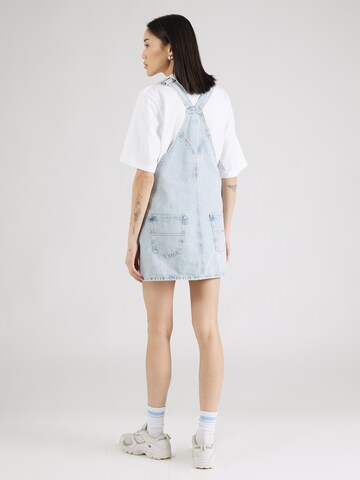 Tommy Jeans Laclová sukně – modrá