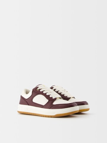 Bershka Platform trainers in Brown