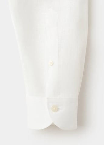 MANGO MAN Regular fit Button Up Shirt 'Chennai' in White