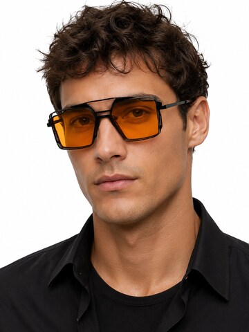 VEYREY Sunglasses 'Herren-sonnenbrille Bugial' in Black