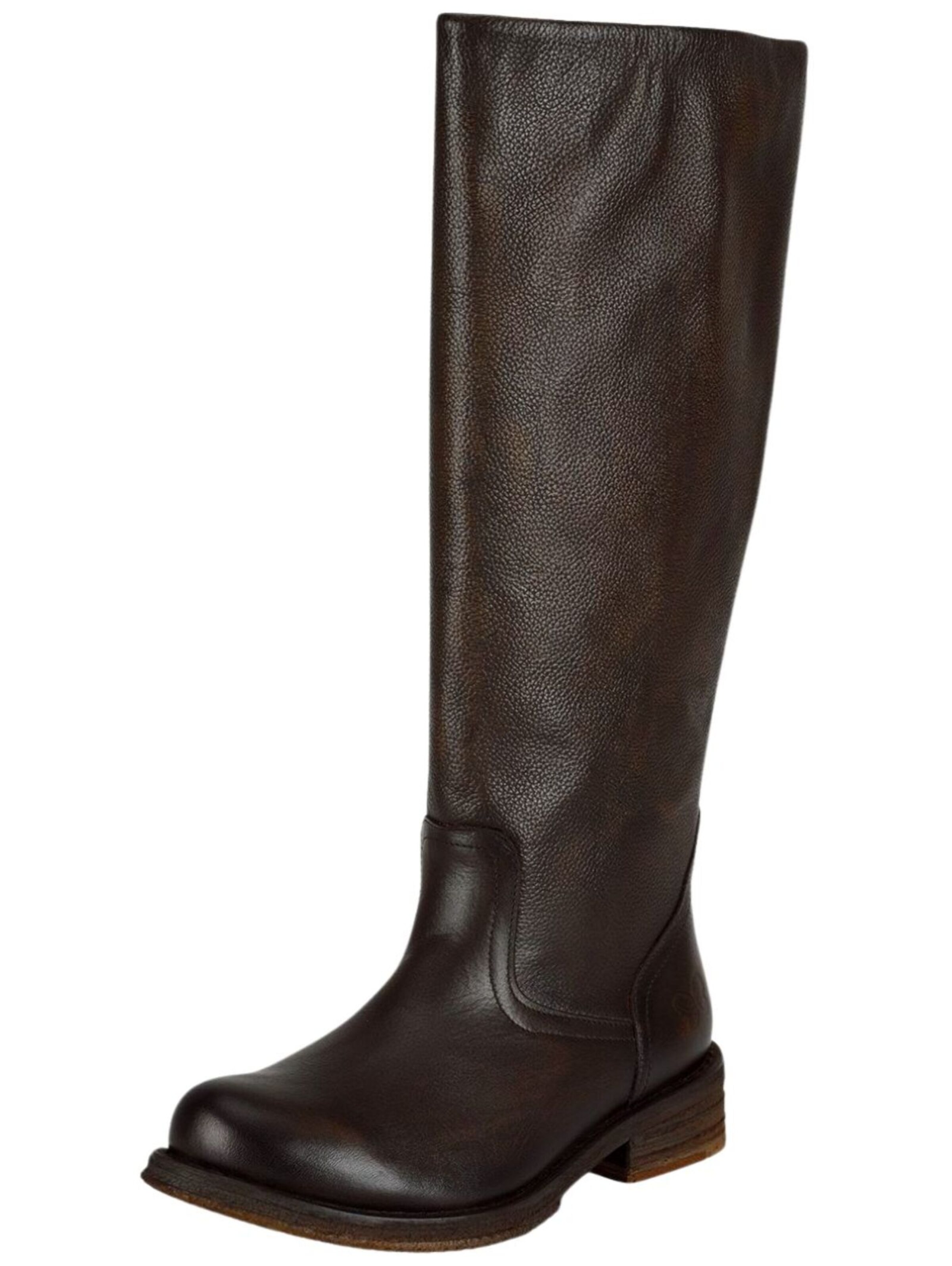 Felmini Wide Fit Boots in Brown: front