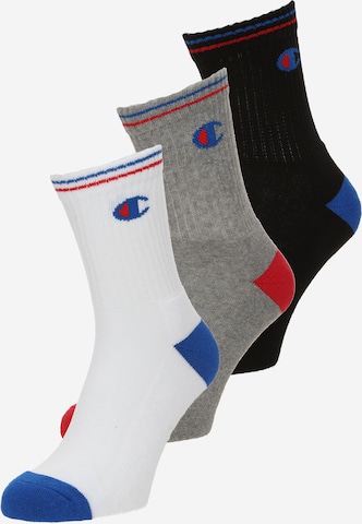 Chaussettes Champion Authentic Athletic Apparel en gris : devant