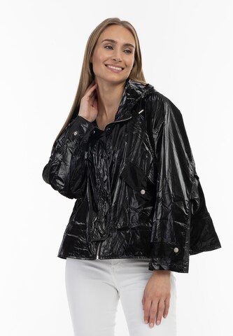 RISA Between-season jacket in Black: front