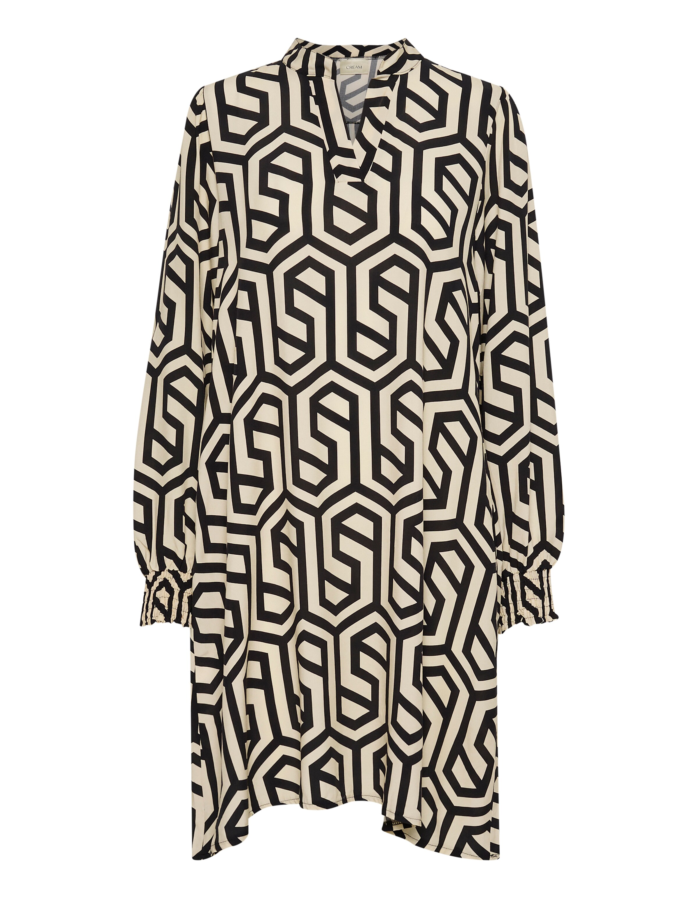 Cream Robe 'Astra' en beige / noir, Vue avec produit