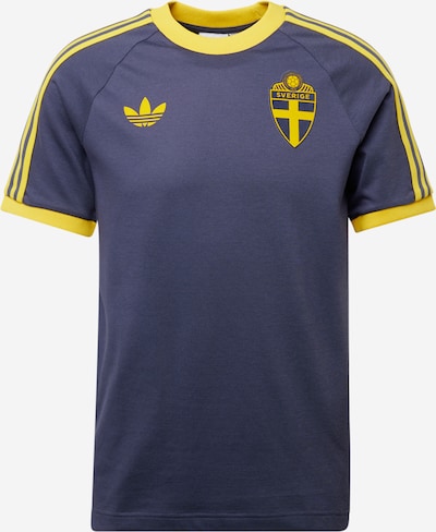 ADIDAS ORIGINALS Camiseta de fútbol en navy / amarillo, Vista del producto