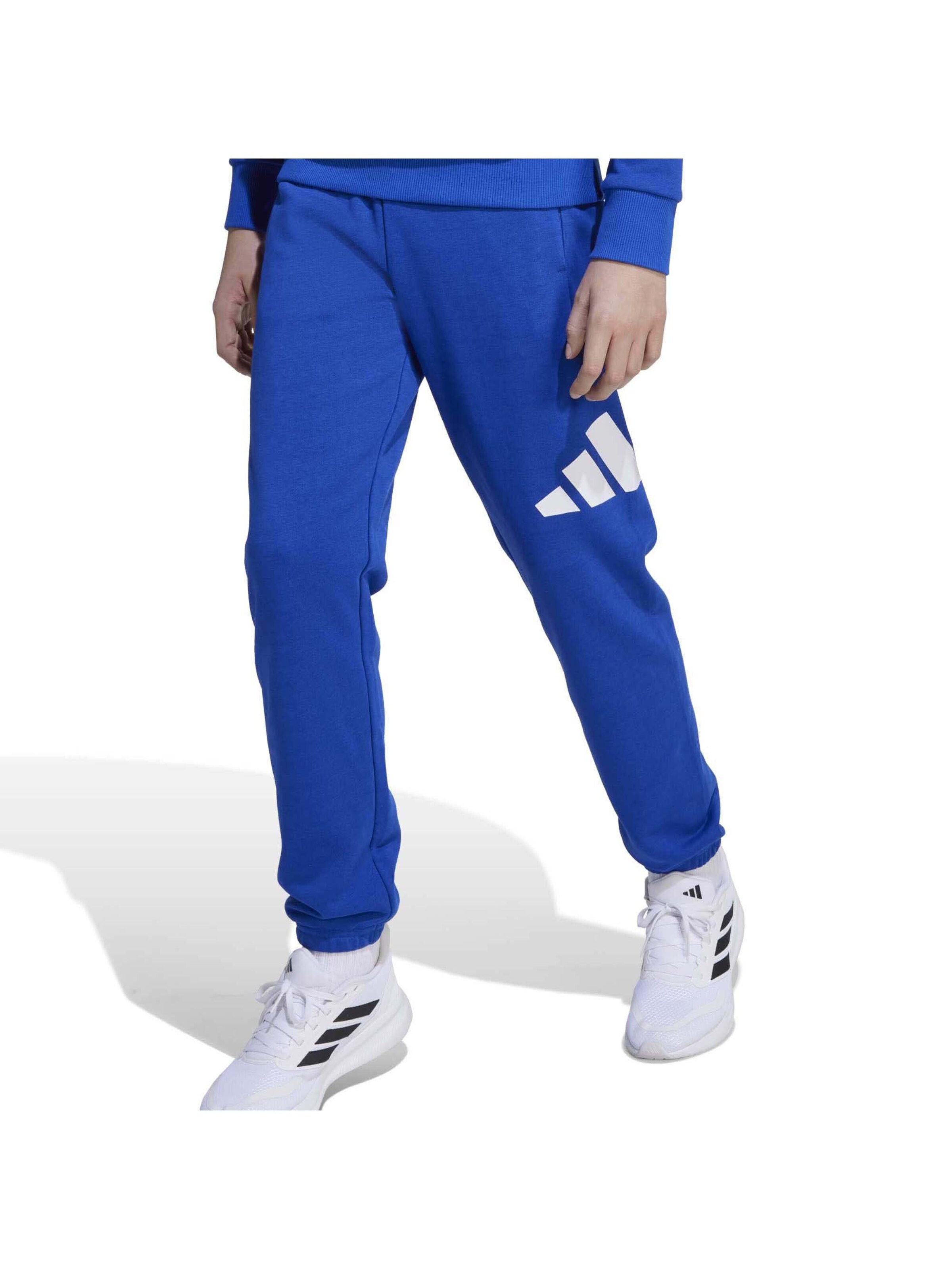 ADIDAS SPORTSWEAR Tapered Sporthose 'Essentials' in Blau: Vorderseite