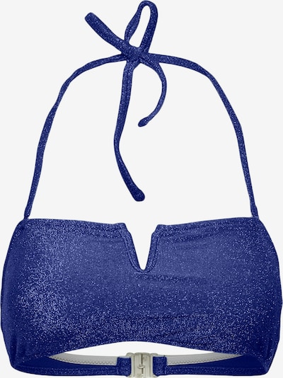 PIECES Bikini zgornji del 'BLING' | temno modra barva, Prikaz izdelka