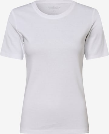 Brookshire Shirt in White: front