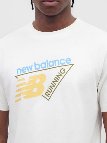 new balance Футболка 'Classic' в Бежевый