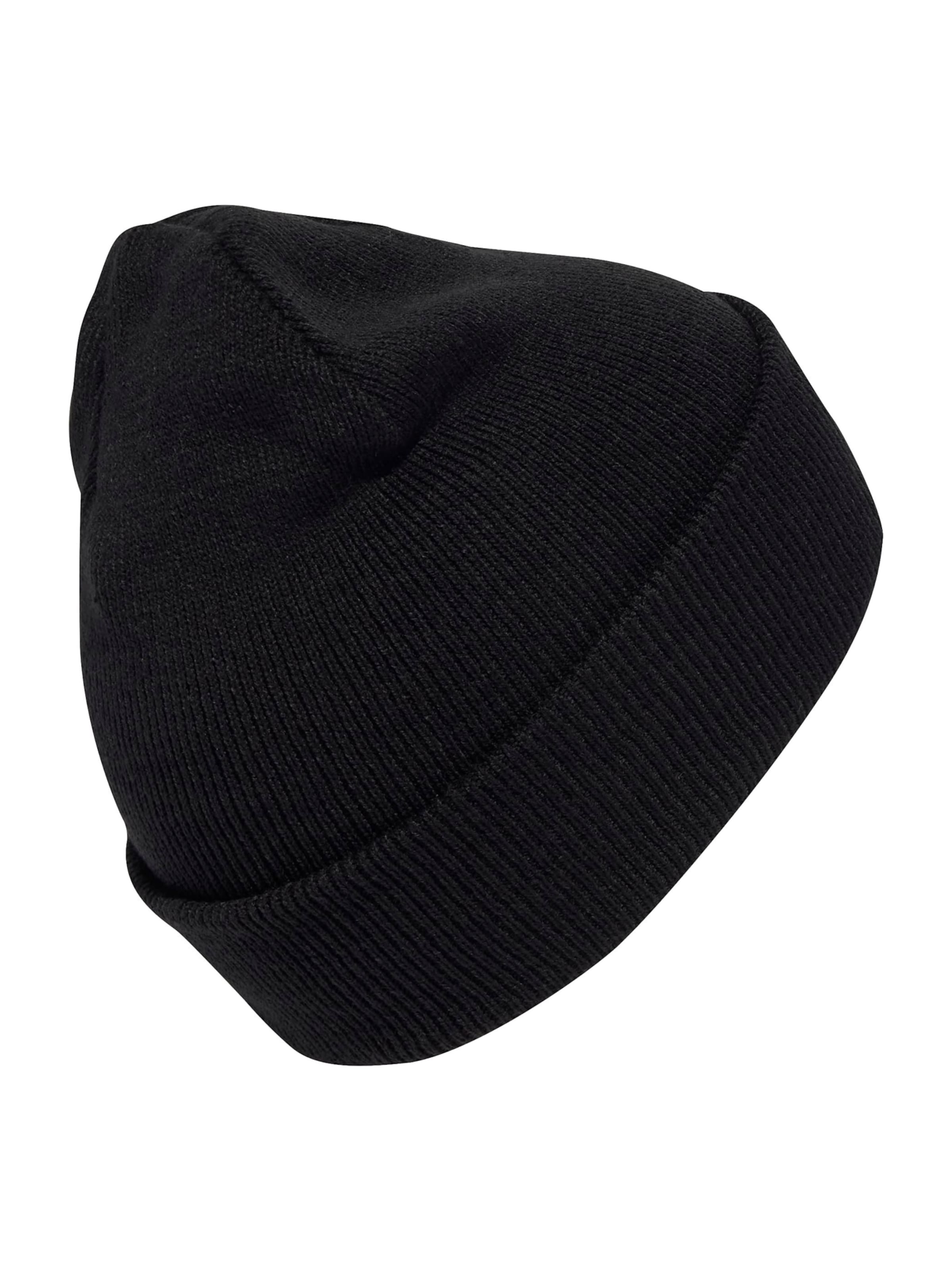 ADIDAS SPORTSWEAR Athletic Hat 'New Logo Beanie' in Black