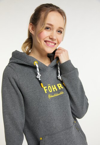 Schmuddelwedda Hoodie 'Föhr' in Grau