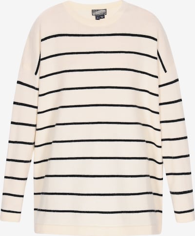 DreiMaster Vintage Neulepaita värissä musta / offwhite, Tuotenäkymä