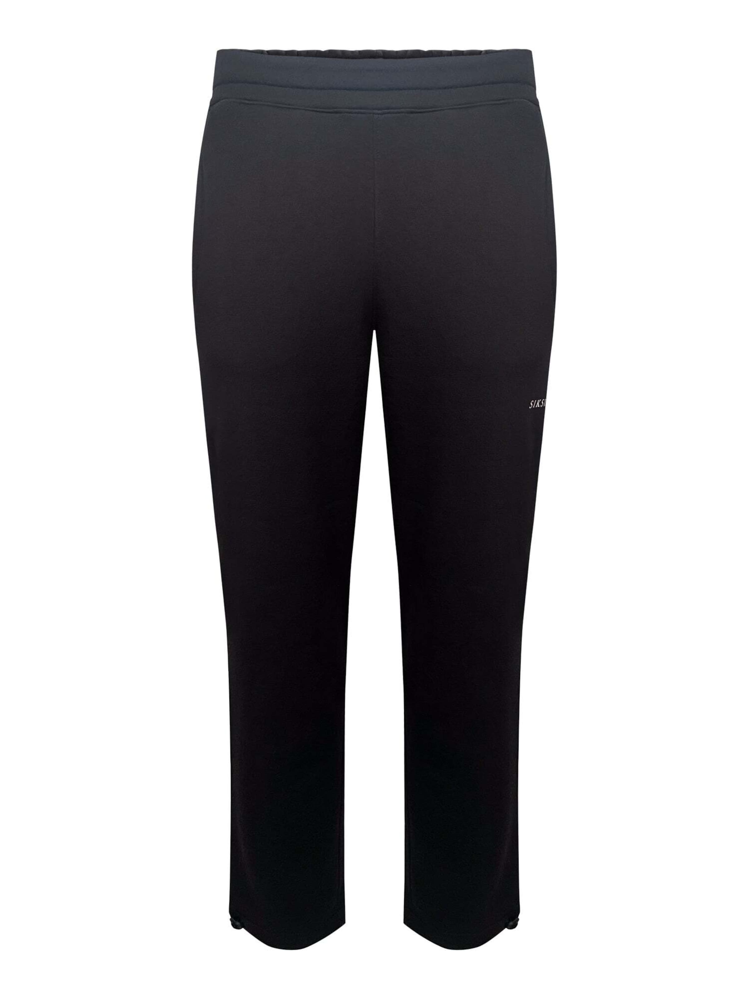 SikSilk Regular Sporthose 'Track Pants'‌ in Schwarz