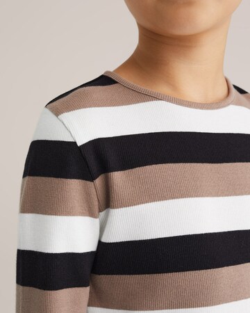 T-Shirt WE Fashion en beige