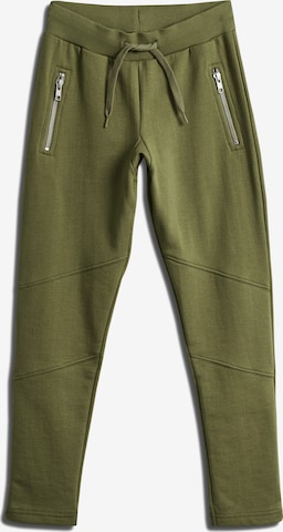 SOMETIME SOON Trousers in Green: front