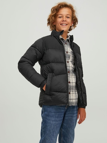 Jack & Jones Junior Winter Jacket 'CHILI' in Black: front