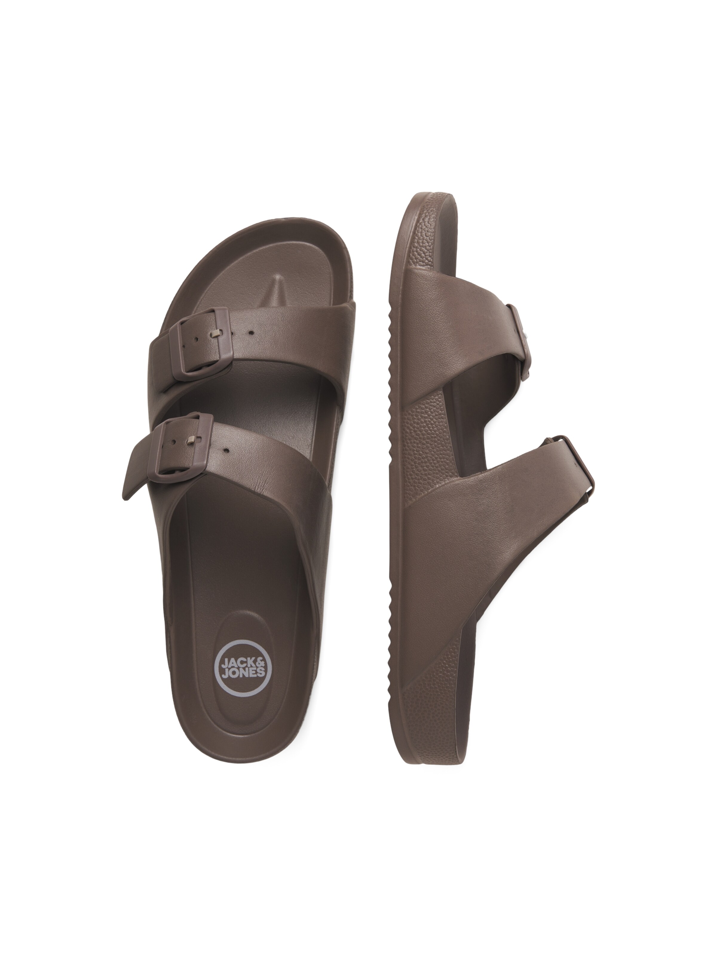 JACK & JONES Pantolette 'JFWCroxton' in Braun