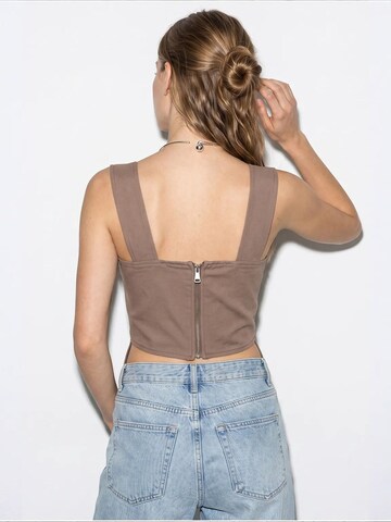 Haut 'Oberteile' Bianco Lucci en beige