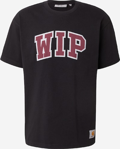 Carhartt WIP Paita 'WIP III' värissä merlot / musta / valkoinen, Tuotenäkymä