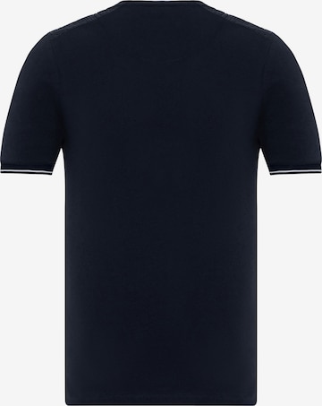 T-Shirt 'Ryan' DENIM CULTURE en bleu