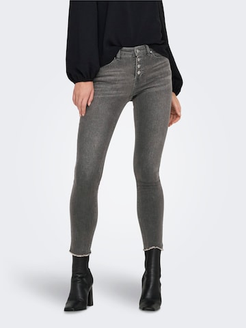 ONLY Skinny Jeans 'ONLMIA' in Grey: front