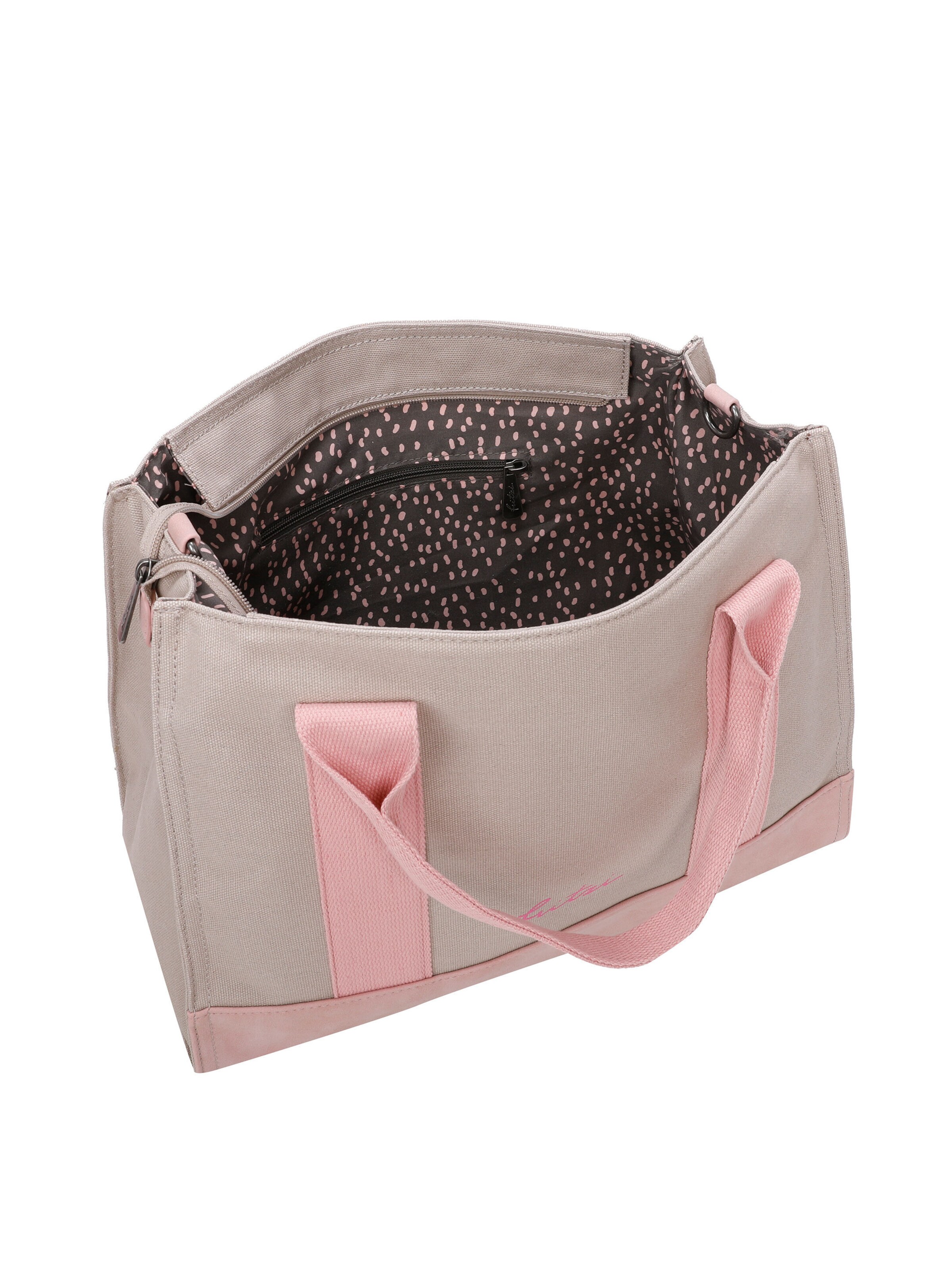 Fritzi aus Preußen Canvas Tote Bag in Beige
