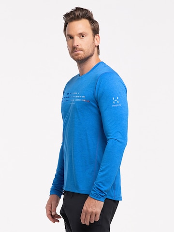 Haglöfs Performance Shirt 'Ridge' in Blue