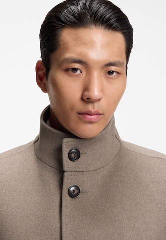 BOSS Between-Seasons Coat in Brown