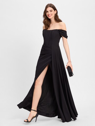 Robe de soirée Marie Lund en noir