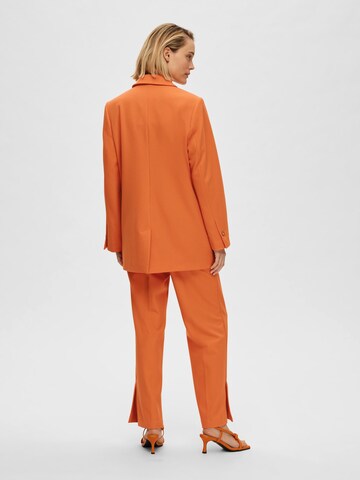 Blazer SELECTED FEMME en orange