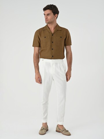 Antioch Regular fit Overhemd in Bruin